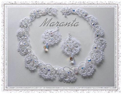 swarovski frywolitka